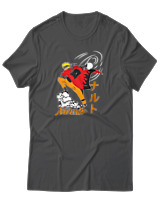 T-Shirt Αντρικό - Naruto Rasengan Run - Color Thumbnail Ανθρακί