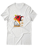 T-Shirt Αντρικό - Naruto Rasengan Run - Color Thumbnail Άσπρο
