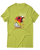 T-Shirt Αντρικό - Naruto Rasengan Run - Color Thumbnail Λαχανί