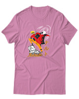 T-Shirt Αντρικό - Naruto Rasengan Run - Color Thumbnail Ροζ