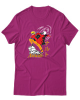 T-Shirt Αντρικό - Naruto Rasengan Run - Color Thumbnail Φουξια