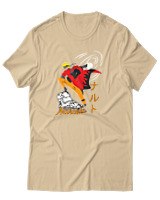 T-Shirt Αντρικό - Naruto Rasengan Run - Color Thumbnail Μπεζ
