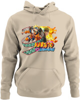 Φούτερ με κουκούλα - Naruto Shippuden - Color Thumbnail Μπέζ