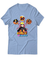 T-Shirt Unisex - Naruto Shippuden Legacy - Color Thumbnail Γαλάζιο