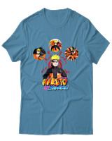 T-Shirt Unisex - Naruto Shippuden Legacy - Color Thumbnail Τιρκουάζ