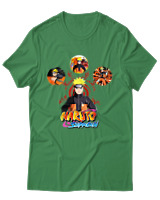 T-Shirt Unisex - Naruto Shippuden Legacy - Color Thumbnail Πράσινο