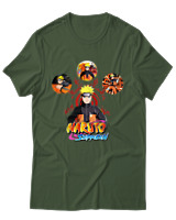 T-Shirt Unisex - Naruto Shippuden Legacy - Color Thumbnail Κυπαρισσί