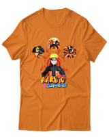 T-Shirt Unisex - Naruto Shippuden Legacy - Color Thumbnail Πορτοκαλί