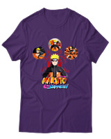 T-Shirt Unisex - Naruto Shippuden Legacy - Color Thumbnail Σκούρο Μωβ