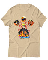 T-Shirt Unisex - Naruto Shippuden Legacy - Color Thumbnail Μπεζ