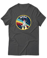 T-Shirt Αντρικό - Nasa Spacecraft - Color Thumbnail Ανθρακί