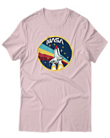 T-Shirt Αντρικό - Nasa Spacecraft - Color Thumbnail Απαλό Ροζ
