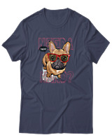T-Shirt Αντρικό - Need A Hand - Color Thumbnail Μπλε Γκρι