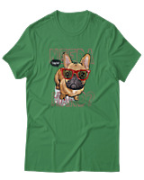 T-Shirt Αντρικό - Need A Hand - Color Thumbnail Πράσινο