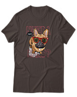 T-Shirt Αντρικό - Need A Hand - Color Thumbnail Καφέ