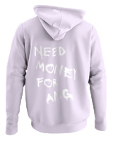 Φούτερ με κουκούλα - Need Money For Amg - Color Thumbnail Λιλά
