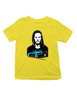 T-Shirt  Παιδικό - Never Forget - Color Thumbnail Κίτρινο