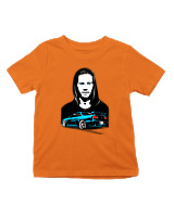 T-Shirt  Παιδικό - Never Forget - Color Thumbnail Πορτοκαλί