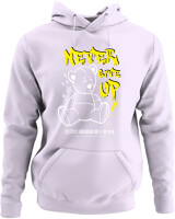 Φούτερ με κουκούλα - Never Give Up - Color Thumbnail Lilac