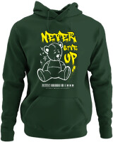 Φούτερ με κουκούλα - Never Give Up - Color Thumbnail Κυπαρισσί