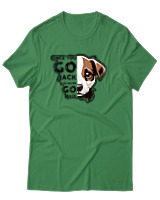 T-Shirt Unisex - Never Go Back - Color Thumbnail Πράσινο