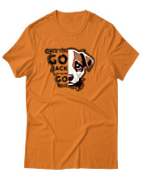 T-Shirt Unisex - Never Go Back - Color Thumbnail Πορτοκαλί