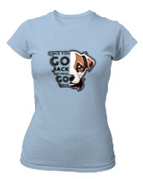 T-Shirt Στενή Γραμμή - Never Go Back - Color Thumbnail Γαλάζιο