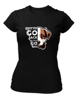 T-Shirt Στενή Γραμμή - Never Go Back - Color Thumbnail Μαύρο