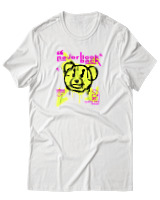 T-Shirt Αντρικό - Never Look Back - Color Thumbnail Άσπρο