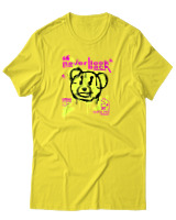 T-Shirt Αντρικό - Never Look Back - Color Thumbnail Κίτρινο
