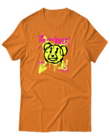 T-Shirt Αντρικό - Never Look Back - Color Thumbnail Πορτοκαλί