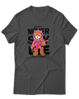 T-Shirt Αντρικό - Never Say Die - Color Thumbnail Ανθρακί