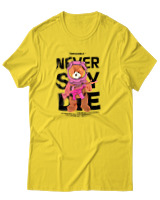 T-Shirt Αντρικό - Never Say Die - Color Thumbnail Χρυσό Κίτρινο