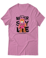 T-Shirt Αντρικό - Never Say Die - Color Thumbnail Ροζ