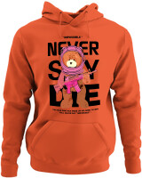 Φούτερ με κουκούλα - Never Say Die - Color Thumbnail Orange