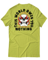 T-Shirt Αντρικό - Never Stop Never Quit - Color Thumbnail Λαχανί