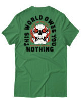 T-Shirt Αντρικό - Never Stop Never Quit - Color Thumbnail Πράσινο