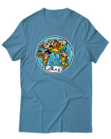 T-Shirt Αντρικό - Never Too Late - Color Thumbnail Τιρκουάζ