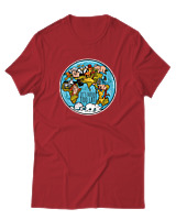 T-Shirt  Γυναικείο - Never Too Late - Color Thumbnail Κόκκινο