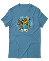 T-Shirt  Γυναικείο - Never Too Late - Color Thumbnail Τυρκουάζ