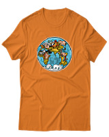 T-Shirt  Γυναικείο - Never Too Late - Color Thumbnail Πορτοκαλί