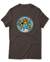 T-Shirt  Γυναικείο - Never Too Late - Color Thumbnail Καφέ