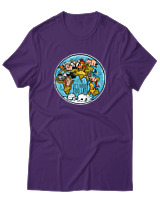 T-Shirt  Γυναικείο - Never Too Late - Color Thumbnail Μώβ