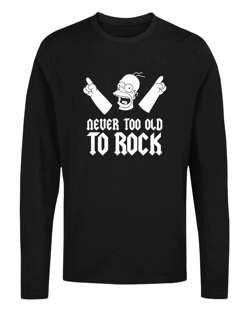 Never Too Old To Rock