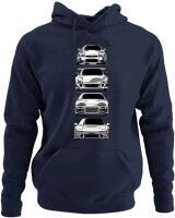 Φούτερ με κουκούλα - Nissan - Color Thumbnail Navy Blue