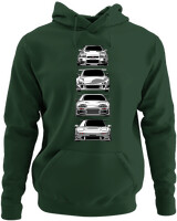 Φούτερ με κουκούλα - Nissan - Color Thumbnail Κυπαρισσί
