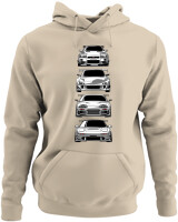Φούτερ με κουκούλα - Nissan - Color Thumbnail Μπέζ