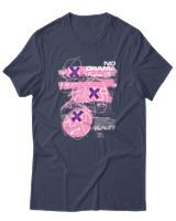 T-Shirt Αντρικό - No Drama Reality - Color Thumbnail Μπλε Γκρι