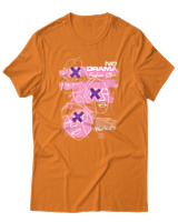 T-Shirt Αντρικό - No Drama Reality - Color Thumbnail Πορτοκαλί
