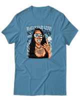T-Shirt Αντρικό - No Fuck Given - Color Thumbnail Τιρκουάζ
